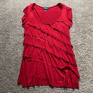 B Wear Byer California Ruffle Top